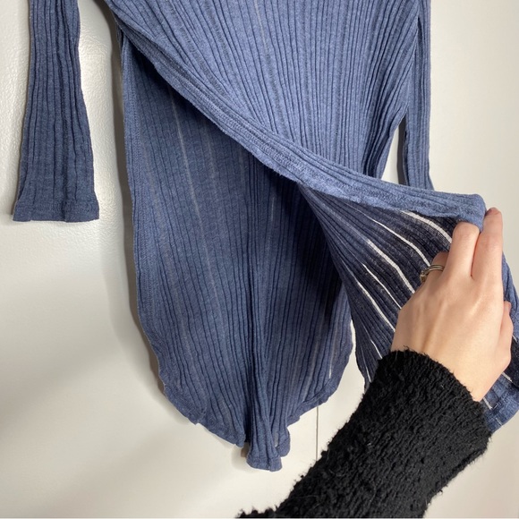 Free People Astoria Hacci tunic top blue - Picture 5 of 12